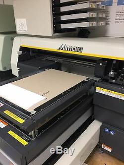 Mimaki Ujf -3042 HG wide format flatbed UV printer (USED- Great condition)