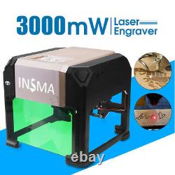 Mini 3000mW USB Laser Engraver DIY Logo Mark Printer Carver Engraving Machine