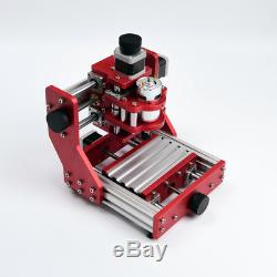 Mini DIY CNC 1208 Mill Router Kit USB Desktop Metal Engraver PCB Milling Machine