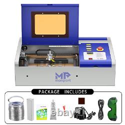 Monport 40w Lightburn-ready C02 Laser Engraver with CW3000 Water Cooling System