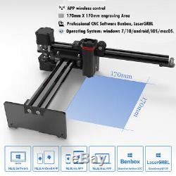 NEJE Master 2 20W Laser Engraving Cutter Machine Engraver Printer Art Craft DIY