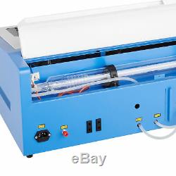 New 40W CO2 Laser Engraving Cutting Machine Engraver Cutter USB Port