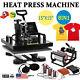 New 8in1 15x15 T-shirt Heat Press Transfer Printing Machine Digital Print Set