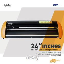 New GCC Expert 24 Vinyl Cutter Plotter with FREE Software + FREE shipping