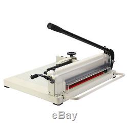 New Heavy Duty Guillotine Paper Cutter 17 Commercial Metal-Base A3 Trimmer