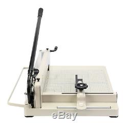 New Heavy Duty Guillotine Paper Cutter 17 Commercial Metal-Base A3 Trimmer