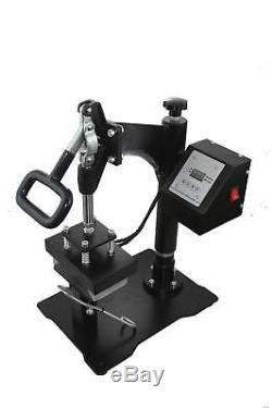 New Model Cap HEAT PRESS with Cap Mounting Clamp Hat