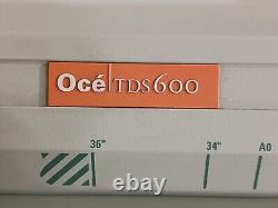 OCE TDS 600 Wide Format Printer & Scanner Plotter Blueprint with OCE 964 Equipment