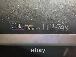 OKI Color Painter H2-74s Wide Large Format Printer Used