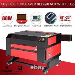 OMTech 28x20 80W CO2 laser Engraving Cutting Carving Engraver Cutter Ruida