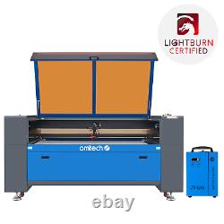 OMTech 35x55130W CO2 laser Engraver Cutter Autofocus w CW-5200 Water Chiller