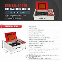 OMTech 40W K40 CO2 Laser Engraver Cutter Engraving Machine with 8x12 Workbed