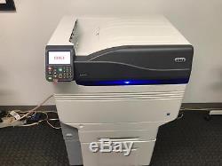 Oki C941 Five Color digital printer with White Toner