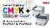 Oki Proseries Cmyk White Graphics Printers Pro9541 Pro9542