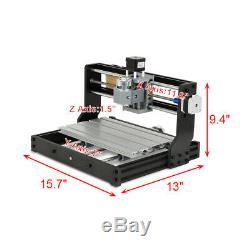 PRO 3018 CNC Machine 3 Axis Router Engraving PCB Wood DIY Mill+2500mw Laser Head