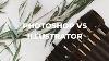 Photoshop Vs Illustrator Design Analog Art To Vector Or Raster Design