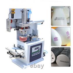 Pneumatic Printer Pad Printing Machine with Sealed Ink Cups Fits Clothes Plastic