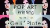 Pop Art With The Gelli Arts Printing Plates