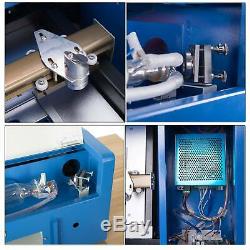 Preenex 40W CO2 Laser Engraver Cutting Machine Crafts Cutter USB Interface DIY