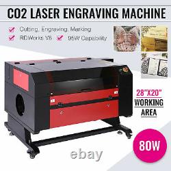 Preenex 80W 28 ×20 Cutting Engraving Marking Machine CO2 Laser Engraver Cutter