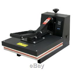 Pro 15x15 High Pressure Heat Press Digital Sublimation Transfer Machine Black