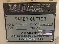 Pro-cut Model 360 Paper Cutter 36