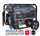 Pulsar 12000 Watt Portable Dual Fuel Propane/gas Generator Electric Start G12kbn