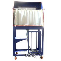 Quick Clean Screen Printing Wash Tank Vertical Rinse Sink Washout Booth Light