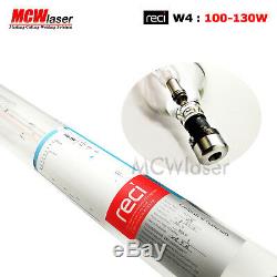 RECI 100W (Peak 130W) CO2 Laser Tube W4 S4 140cm Express & Insurance CE/FDA