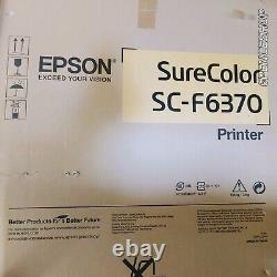Read Epson SureColor F6370 Dye Sublimation Printer 44 Standard Edition SCF6370SE