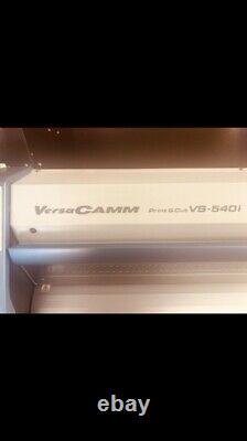 Recently serviced VersaCAMM VS-540i 54 Eco-Solvent Inkjet Printer/Cutter