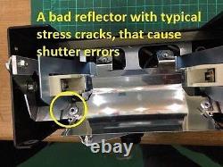 Reflector FITS HP Scitex FB500 FB550 FB700 FB750 E-UV Lamp Shutter Motion ERROR