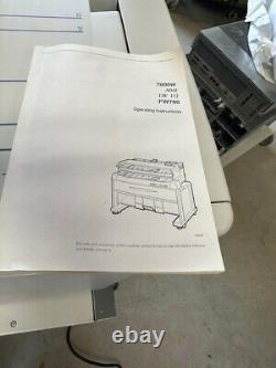 Ricoh FW780 Wide Format Copier With Manual