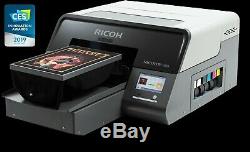 Ricoh Ri1000, DTG printer, direct to garment printer, cmyk and white ink printer