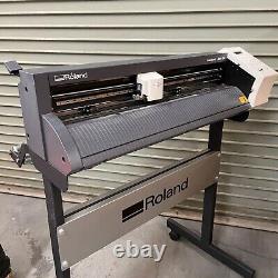 Roland CAMM-1 GS-24 24 Vinyl Cutter with Stand Lightly USED 22 Cutting Area