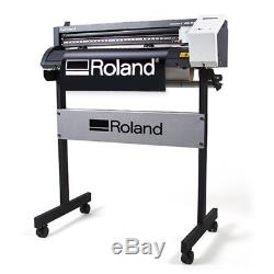 Roland CAMM-1 GS 24 Vinyl Cutter Plotter for Decals Heat Transfer Press Kit