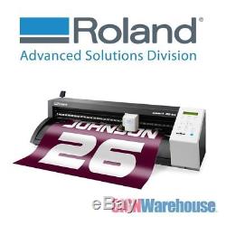 Roland CAMM-1 GS 24 Vinyl Cutter Plotter for Decals Heat Transfer Press Kit