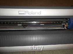 Roland CAMM-1 Servo GX-24 Desktop Vinyl Cutter / Sign Maker EXCELLENT CONDITION