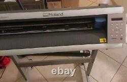 Roland GX-24 CAMM 1 Vinyl Cutter with Stand Non Working For Parts ONLY