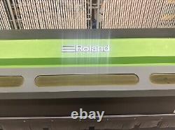 Roland LEJ640 UV Hybrid Printer CMYK Plus White and Clear Ink