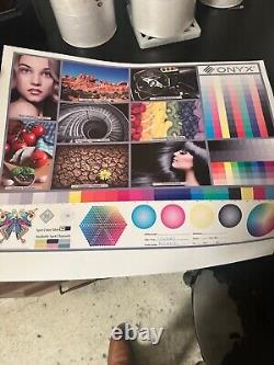 Roland LEJ640 UV Hybrid Printer CMYK Plus White and Clear Ink