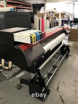 Roland Rf-640 64 Eco-solvent Printer 4-color Cmyk (used)