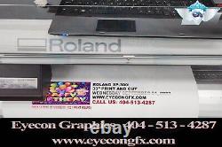 Roland SP-300i 30 printer cutter ONLY 51 DAYS OF USAGE