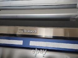 Roland XC-540 SOLJET Pro III 54 Solvent Inkjet Printer/Cutter