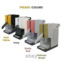 Rosineer PRESSO Personal Rosin Press, 1500+ lbs, Dual-Heat Plates, Ivory