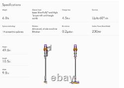 SALE Dyson V15 Detect Cordless Stick Vacuum Cleaner YellowithIron 368340-01