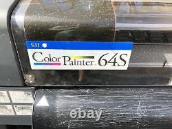 SII Color Painter 64s Large Printer Colorpainter Banner Graphics FREE SHIPPING