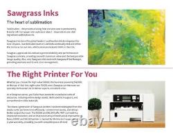Sawgrass SG500 Virtuoso Printer+ Design Studio + CMYK Ink Set FREE Shipping