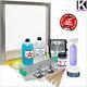 Screen Printing Kit With Frame Hinge Clamps Ink Squeegee Emulsion Exposure Etc
