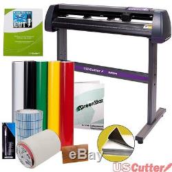 Sign Making Kit Vinyl Cutter with Design & Cut Software 34 inch Supplies Tools